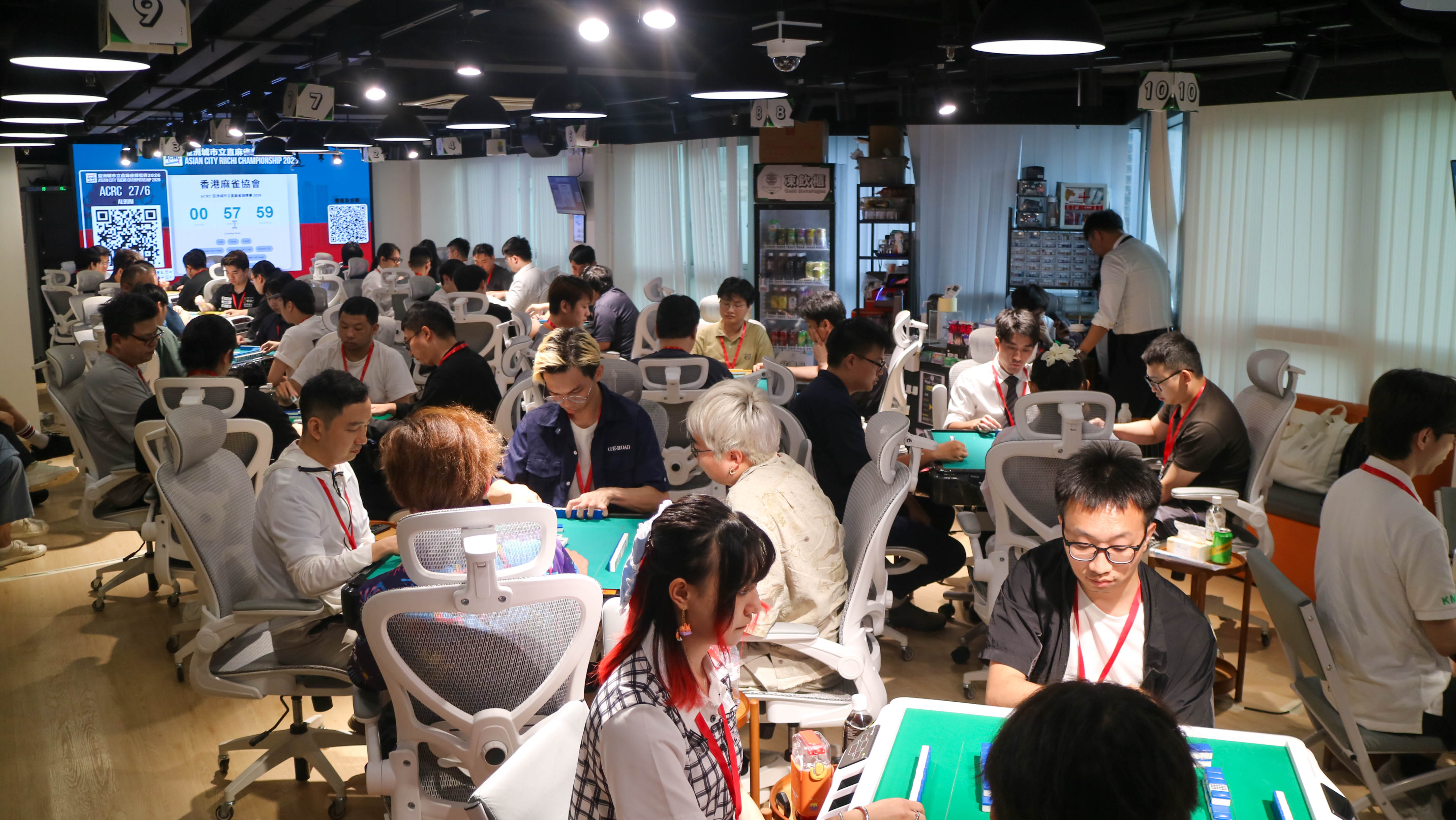 Mah-Jestic, location of the competition, Day 1 Game 5 pictured